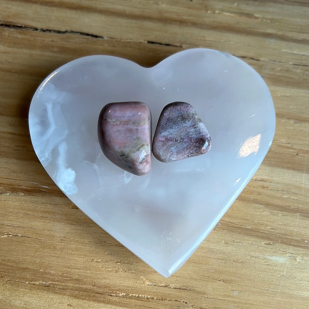 Rhodonite Meditation Stone