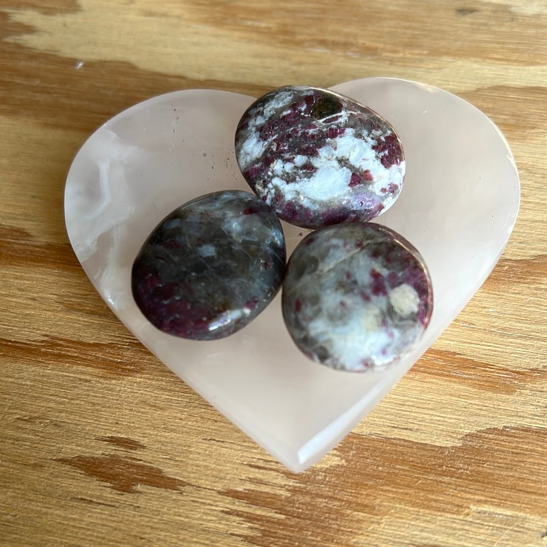 Pink Tourmaline Mediation Stones