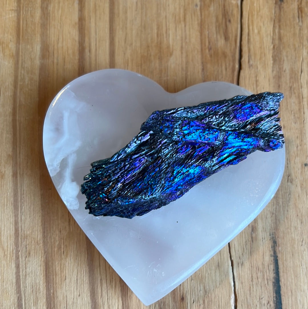 Raw Rainbow Kyanite Meditation Stones