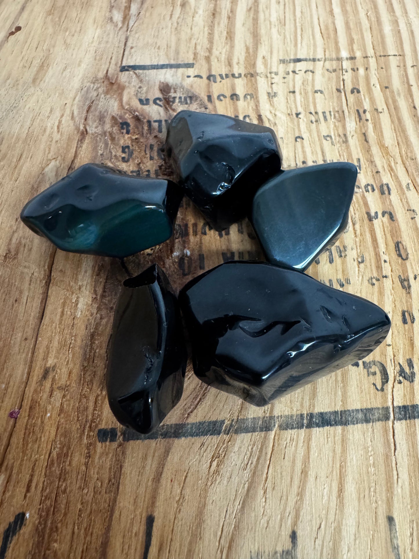 Obsidian Meditation Stone