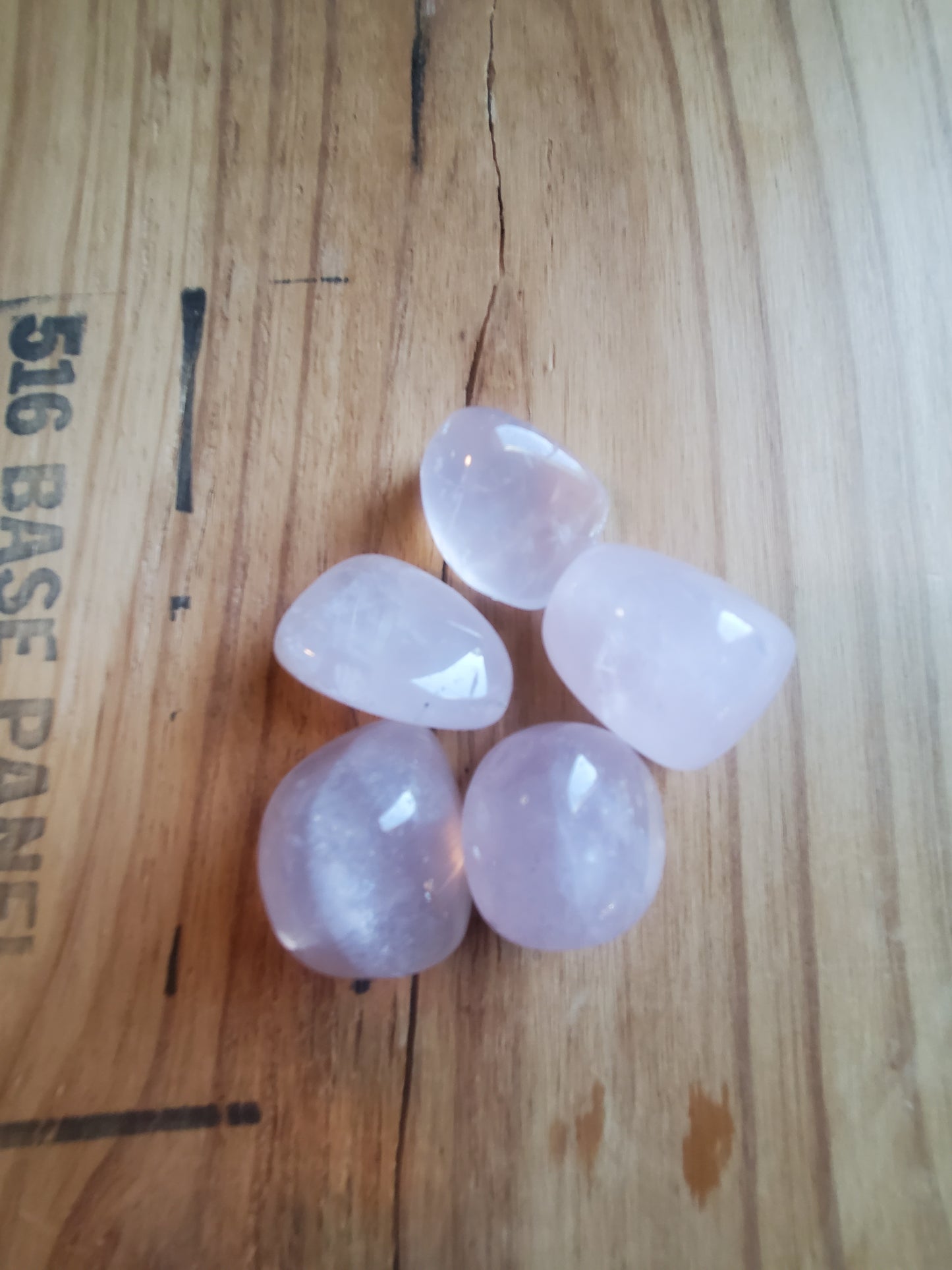 Rose Quartz Meditation Stone