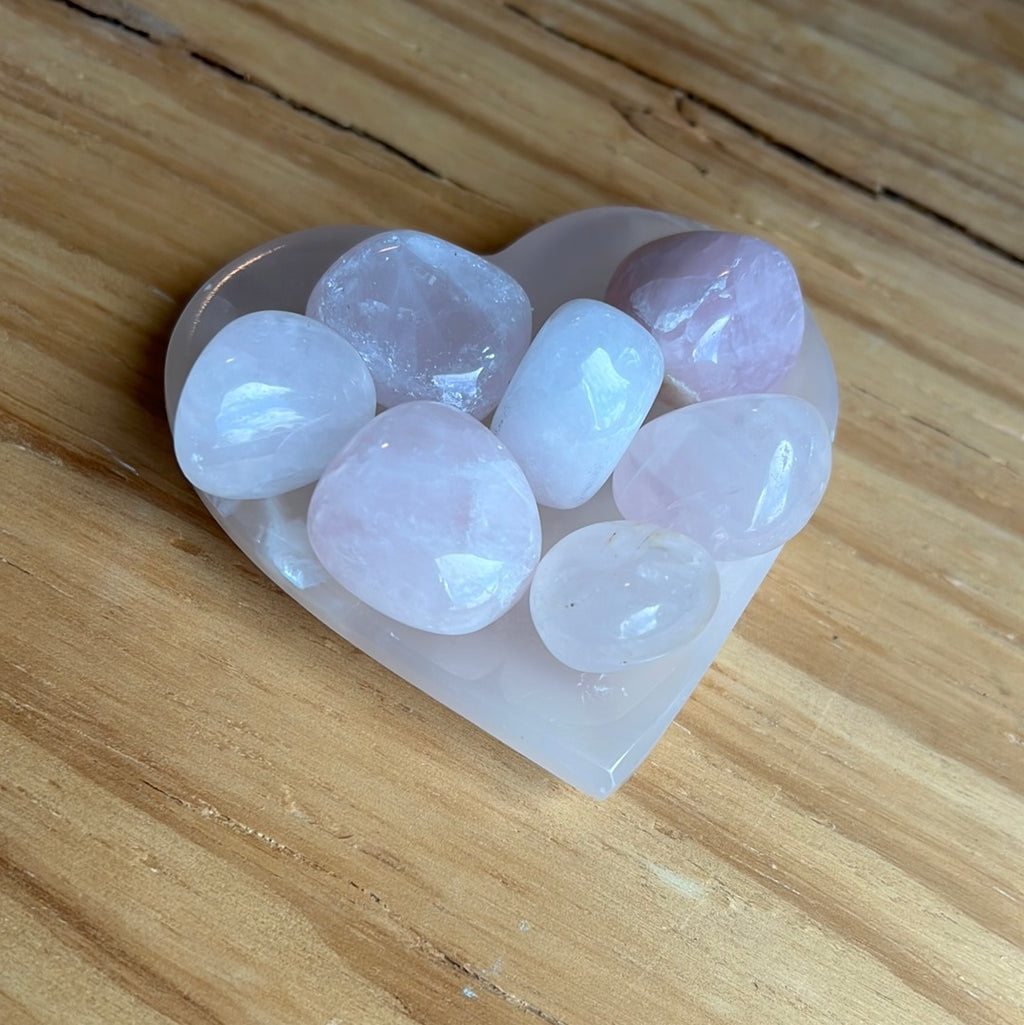 Rose Quartz Meditation Stone