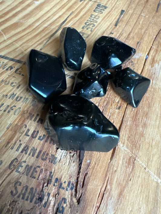 Obsidian Meditation Stone