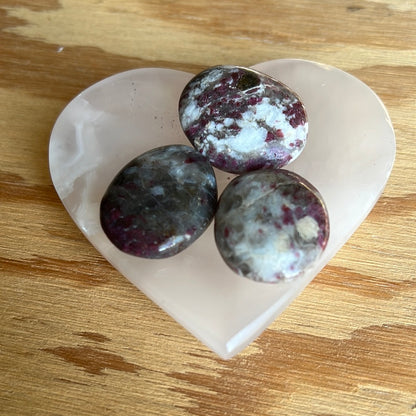 Pink Tourmaline Mediation Stones