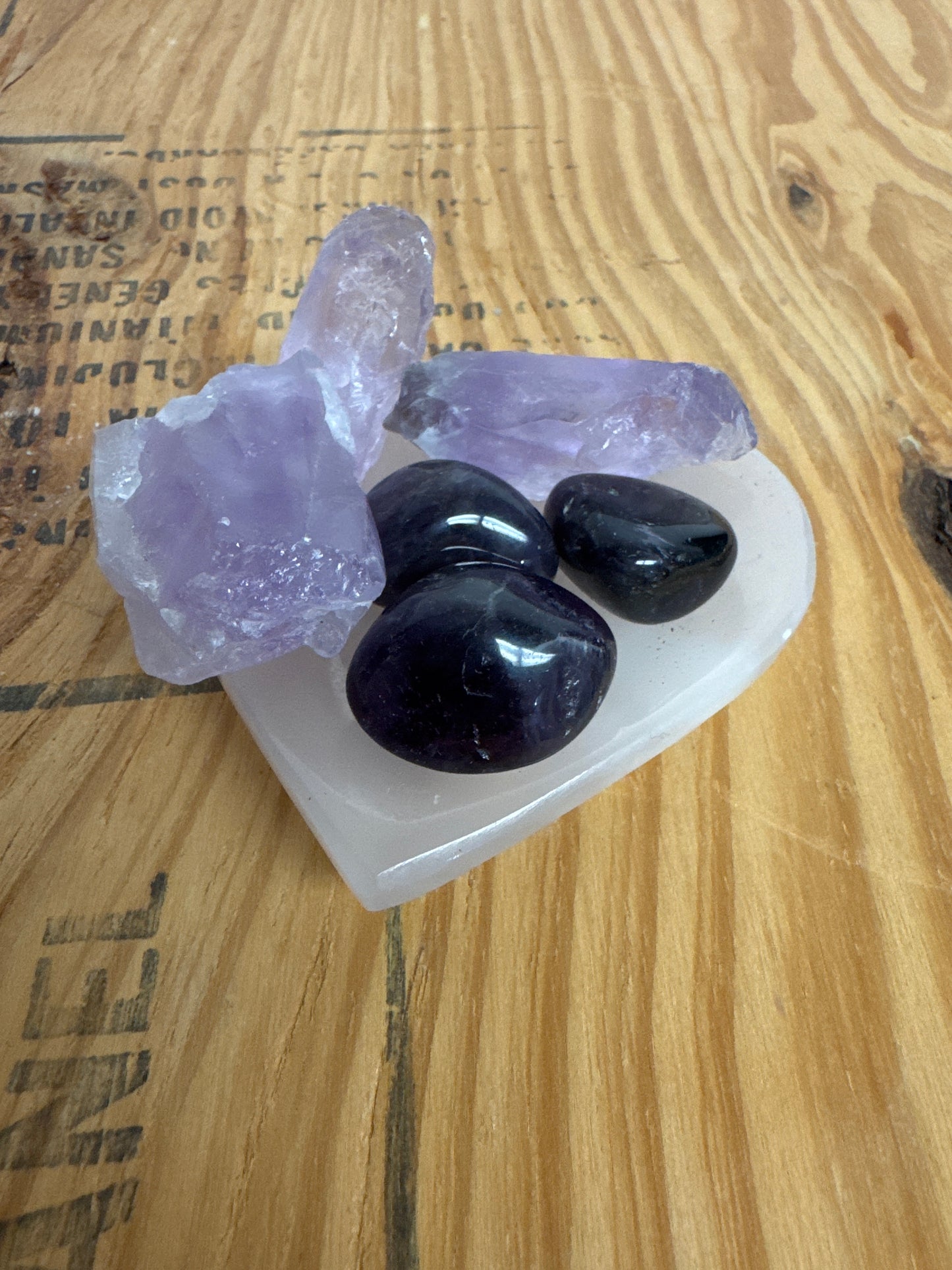 Amethyst Meditation Stone