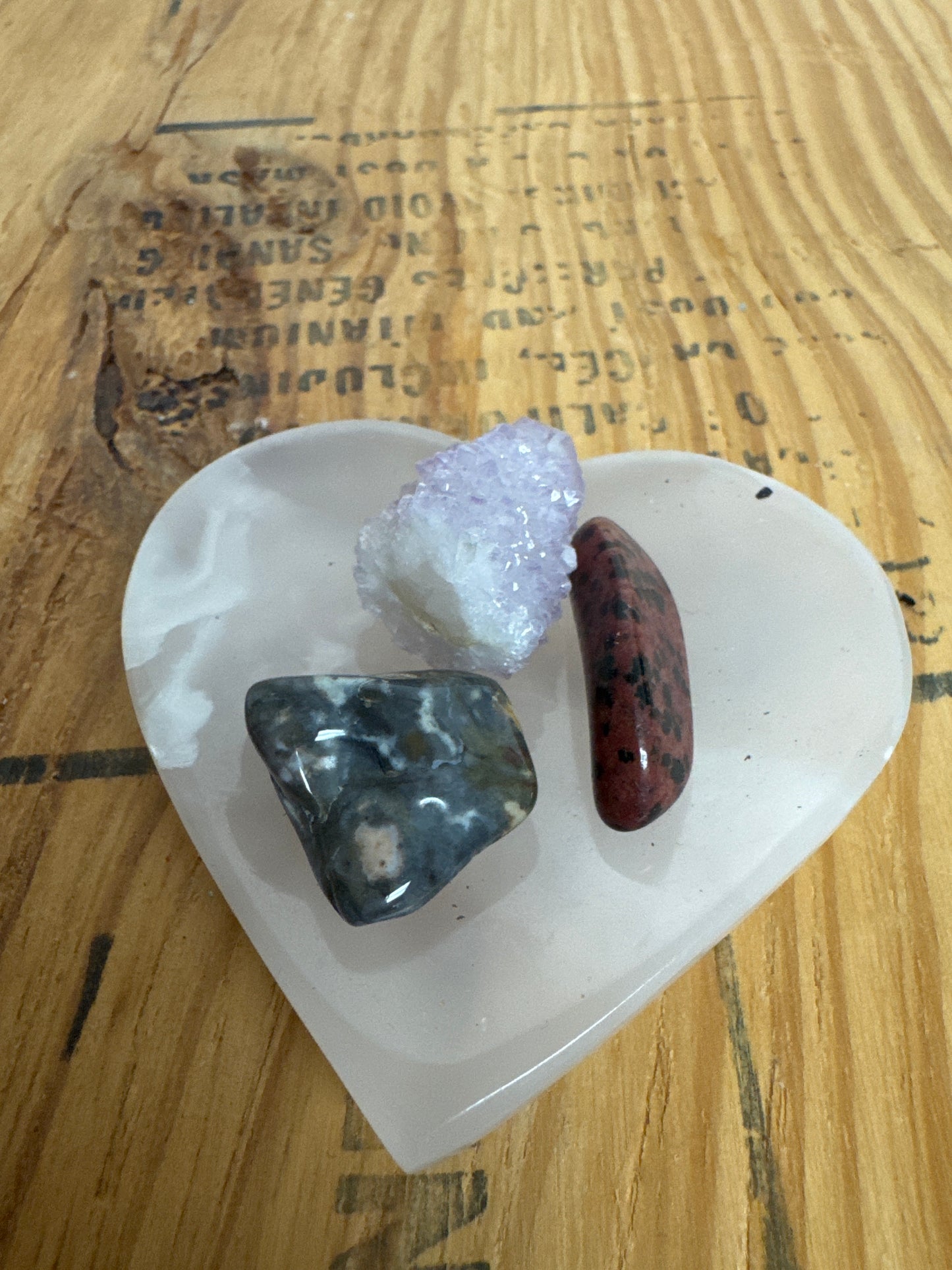 Spiritual Awakening Meditation Stone Trio