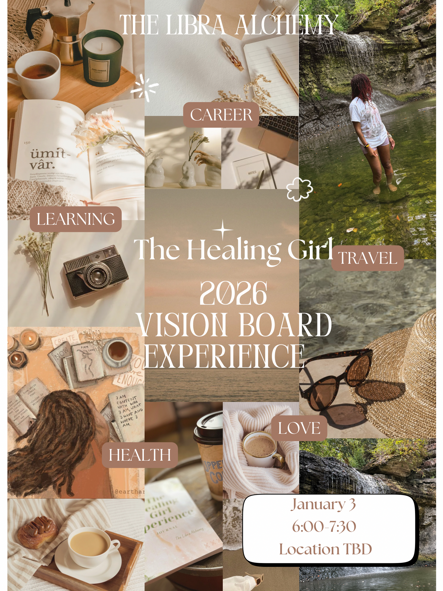 The Healing Girl Vision Board Experience