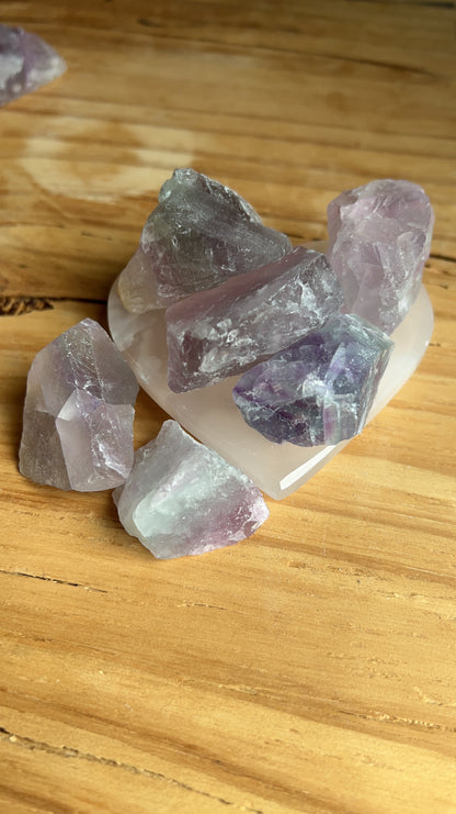 Small Fluorite Meditation Stone (Cluster)