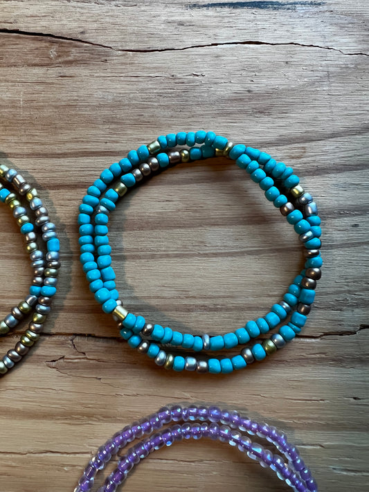 **Beaded Ankle Bracelets